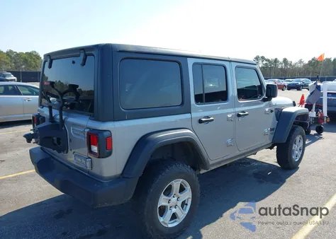 2020 Jeep Wrangler Unlimited Sport S 4X4 из США, поврежденный, VIN 1C4HJXDN3LW106460